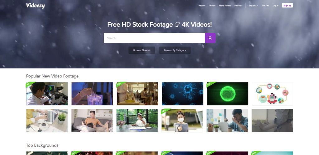 Stock Video Websites