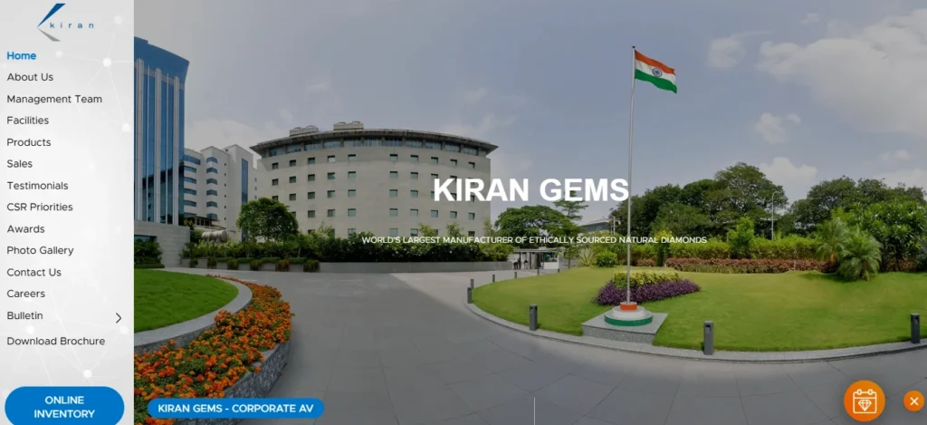 Export C​o⁠mpany In India-Kiran Ge​ms‍