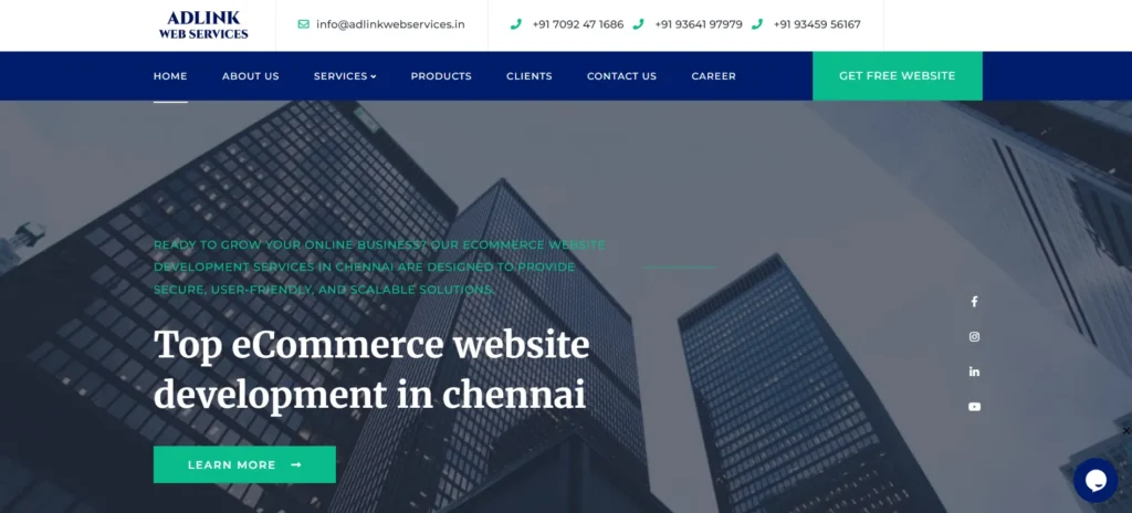  IT Companies in Pondicherry-Adlink Web Services