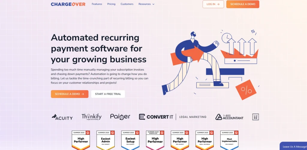 Subscription Billing Software-Char​geOver‍