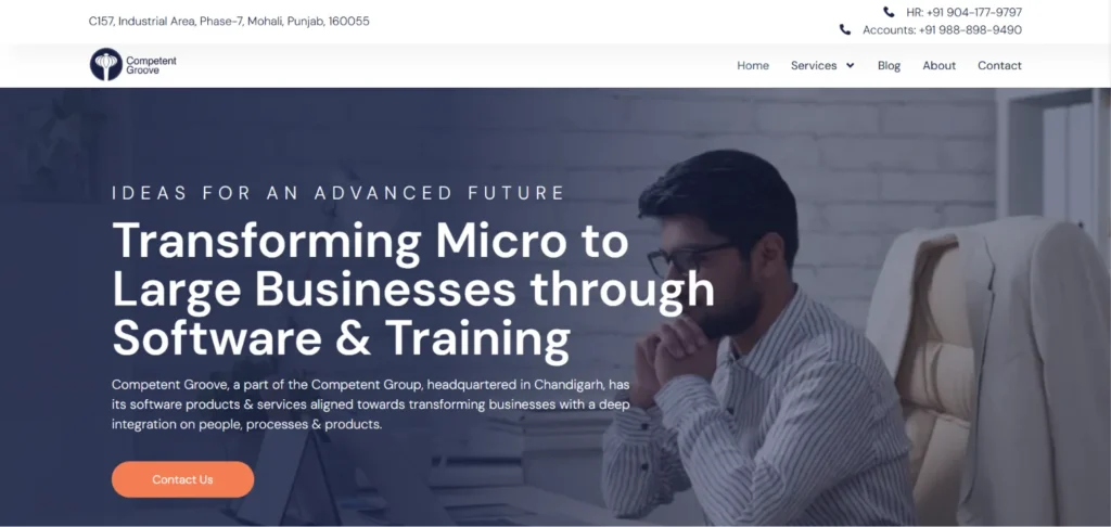 IT Company in Mohali - Compet‌ent Groove