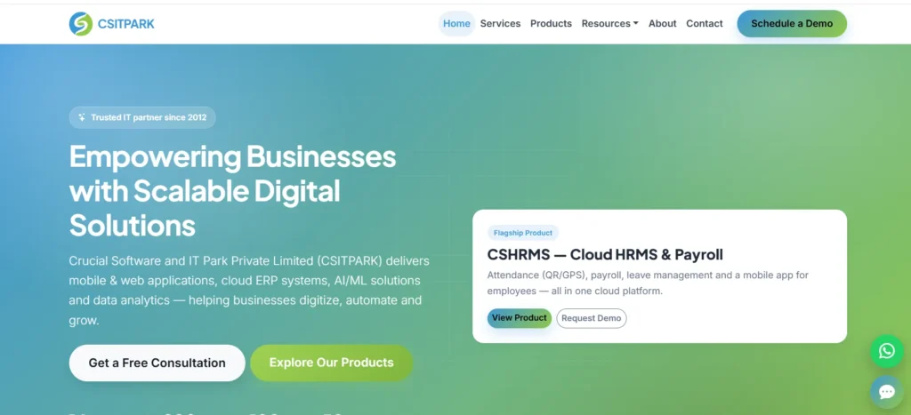 Crucial Software and IT Park (CSIT Park)