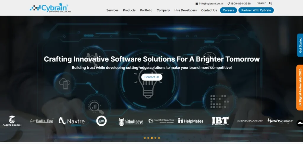 IT Company in Mohali - Cybrain Software So‍lutions Pvt. Ltd.