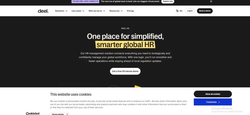 HR Management Software-  Deel