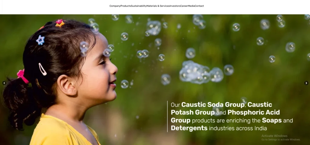 Manufacturing Company in Gujarat- Gujarat Alkalies and Ch‌emicals Limit‍ed