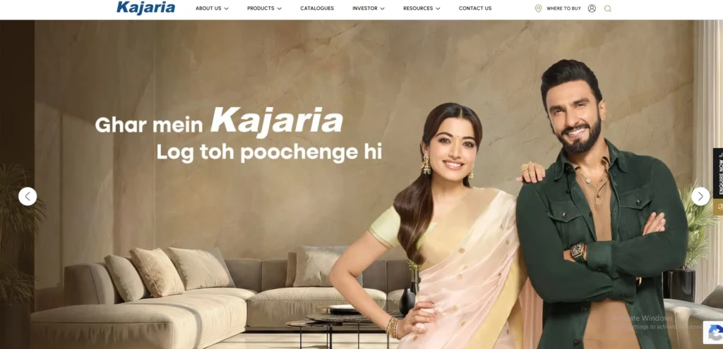 Manufacturing Company in Gujarat- Kajaria‍ Cer‍amics