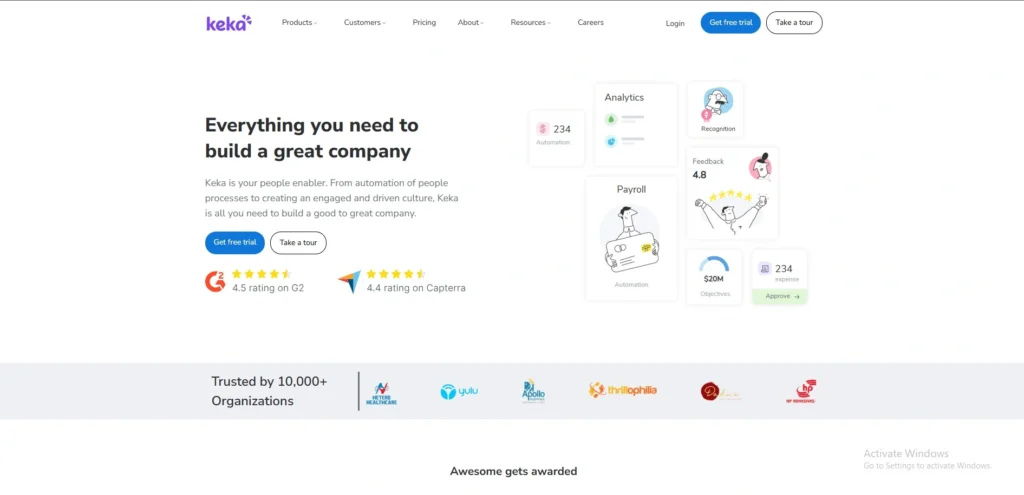 HR Management Software-  Keka