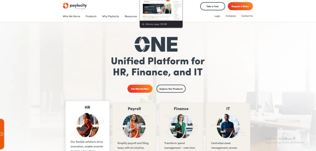 HR Management Software-   Paylocity