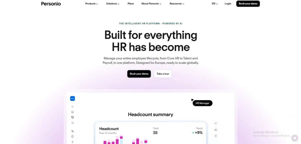 HR Management Software-  Personio
