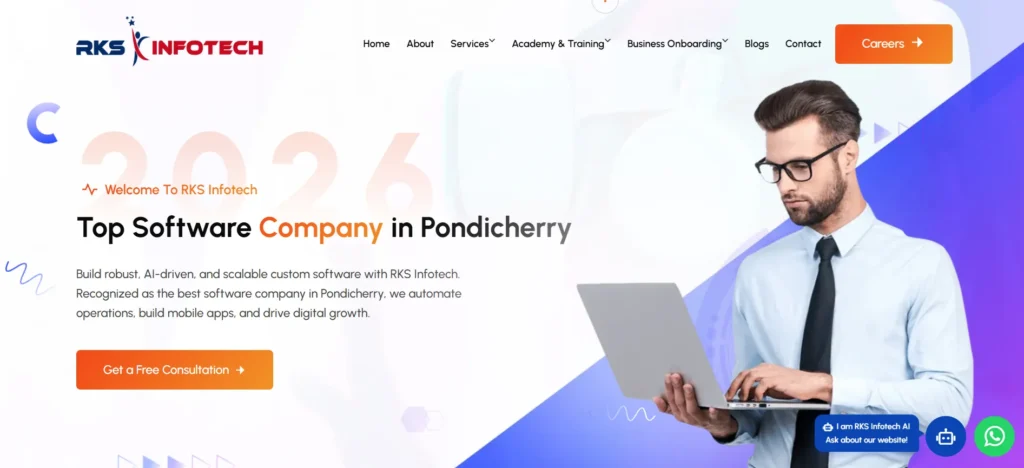  IT Companies in Pondicherry-RKS Infotech