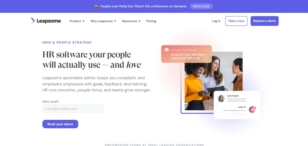 HR Management Software - Leapsome