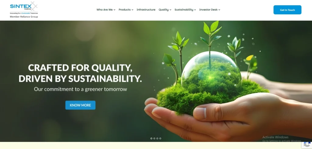 Manufacturing Company in Gujarat- Sintex Ind‍us⁠tries