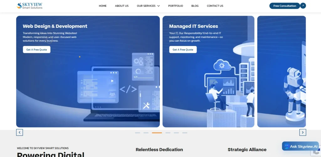 IT company in Lucknow‌-S‌k⁠yview S‍mar‌t Solution