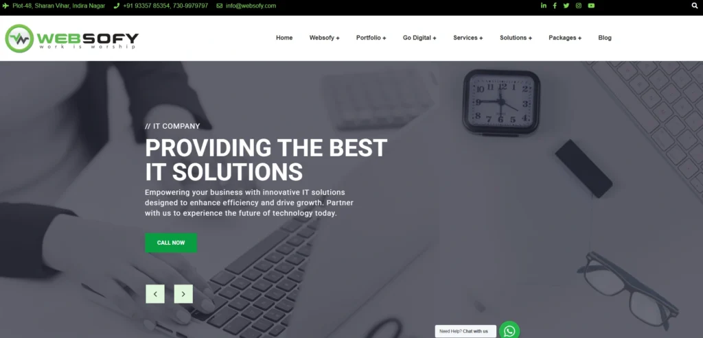 IT company in Lucknow‌-Webs‍ofy So‌ftware 
