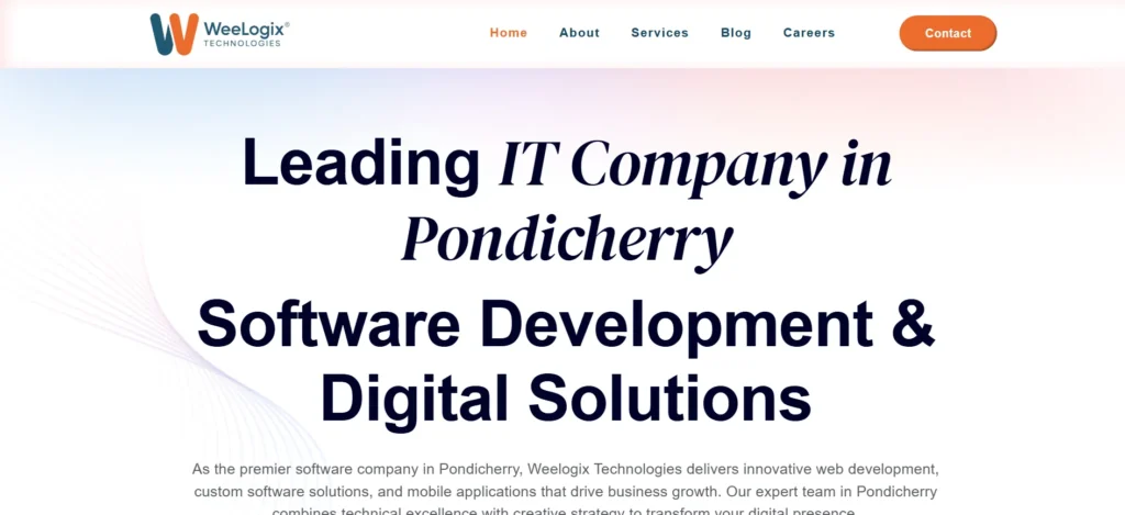  IT Companies in Pondicherry-Weelogix Technologies
