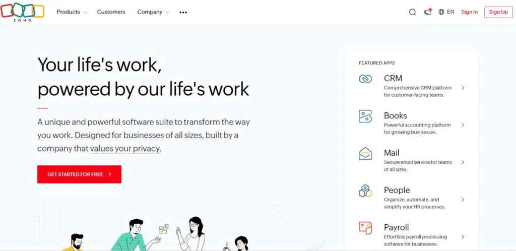 Subscription Billing Software-Zoho B⁠i⁠ll​ing