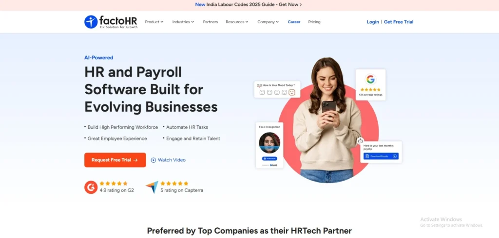 HR Management Software- factoHR
