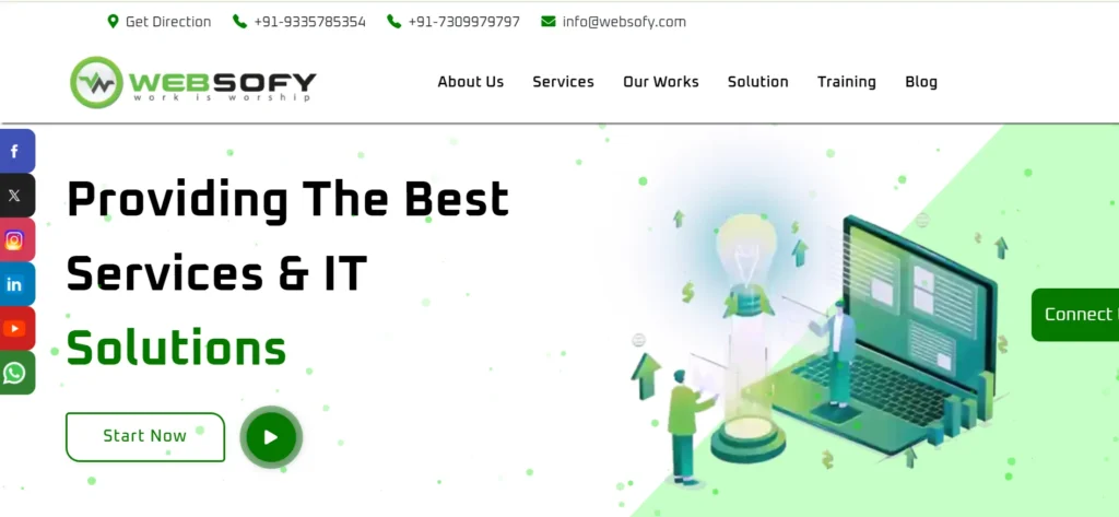 IT Company in Lucknow- Websofy Software Pvt. Ltd