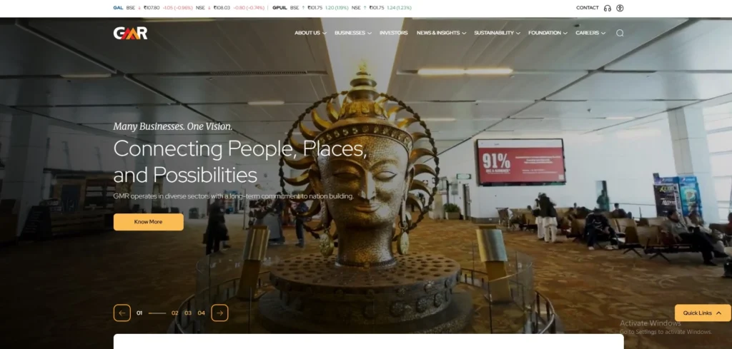 Infrastructure Company in India- GMR Group‍