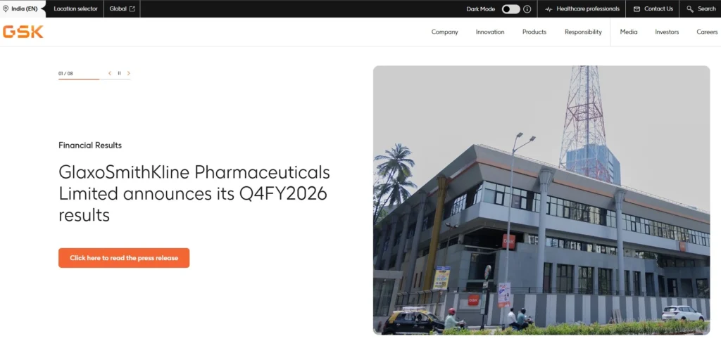 Pharma Company in Mumbai- GSK