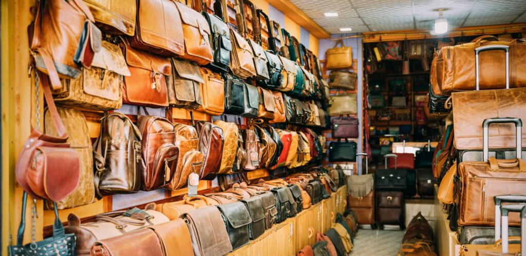 Trading Business Ideas in India - Leather Goods Trading