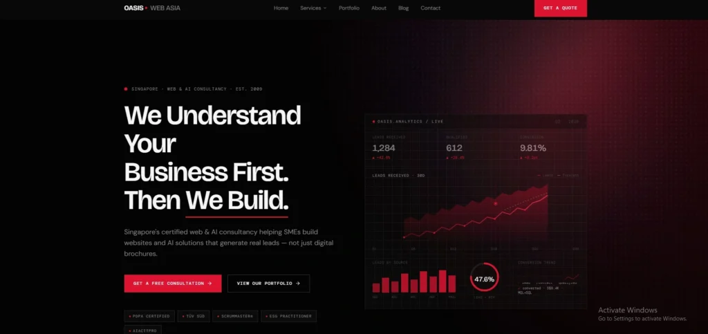 IT Company in Singapore- Oasis Web Asia