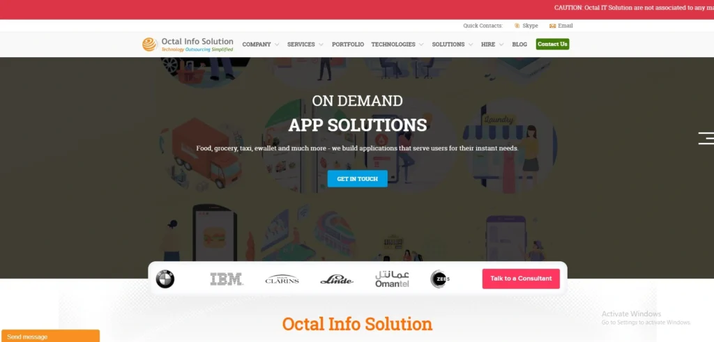 IT Company in Singapore- Octal‌ Info Solution