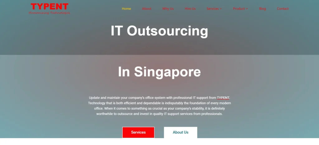 IT Company in Singapore - Typent