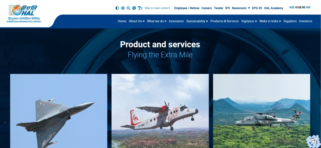 Aerospace Company in India - Hindustan Aeronautics Limited