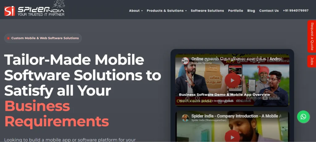 IT Companies in Guindy- Spider India