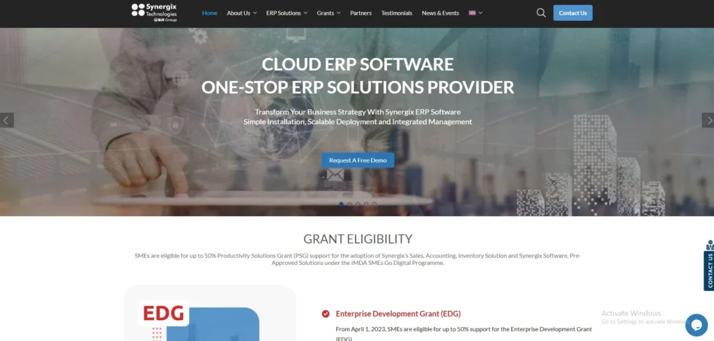 IT Company in Singapore- S​yner⁠gix Techno​logies