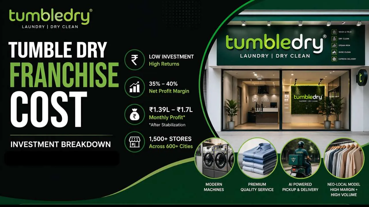 Tumble Dry Franchise Cost