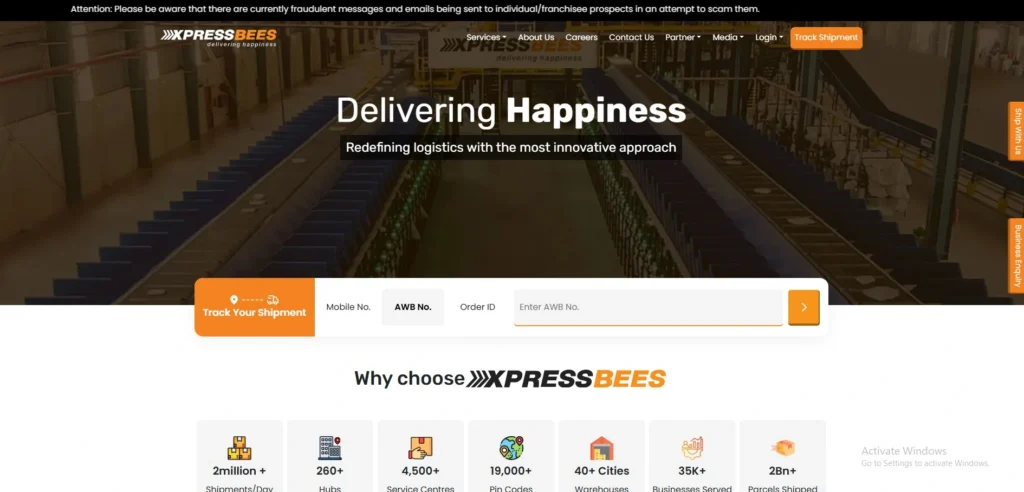 Logistics Company In Delhi- Xpr‍ess⁠Bees