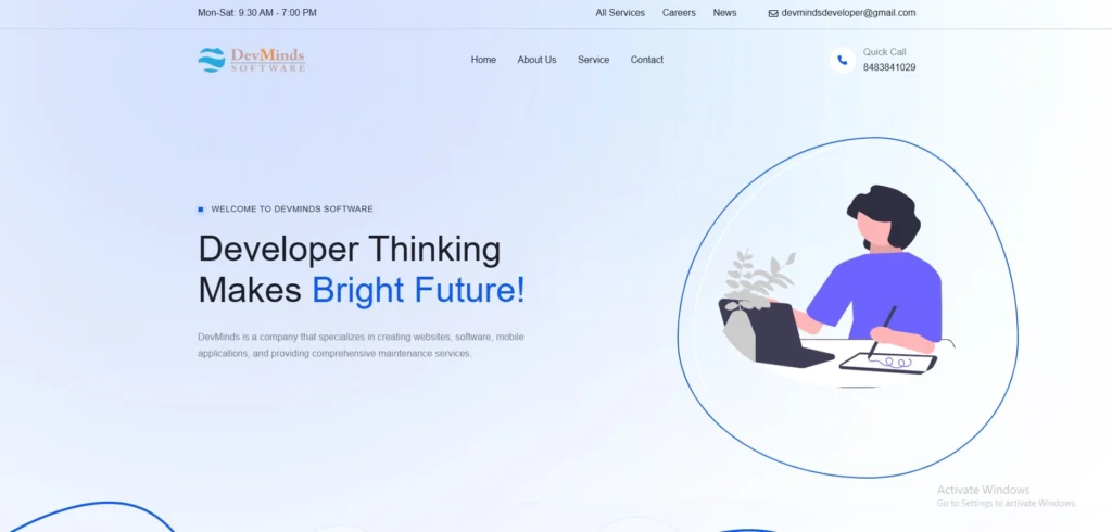 IT Company In Kolhapur-D‌evMinds‌ Softwar⁠e