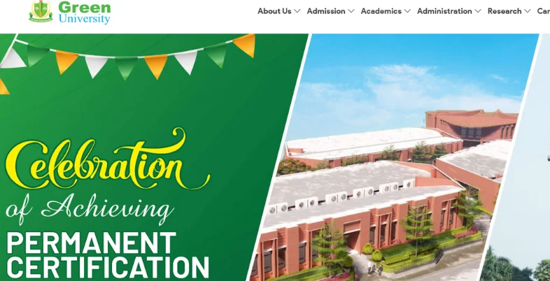 Private University in Bangladesh -    Green University of Bangladesh
