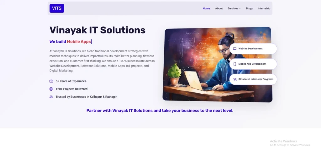 IT Company In Kolhapur-Vinayak IT Solutions