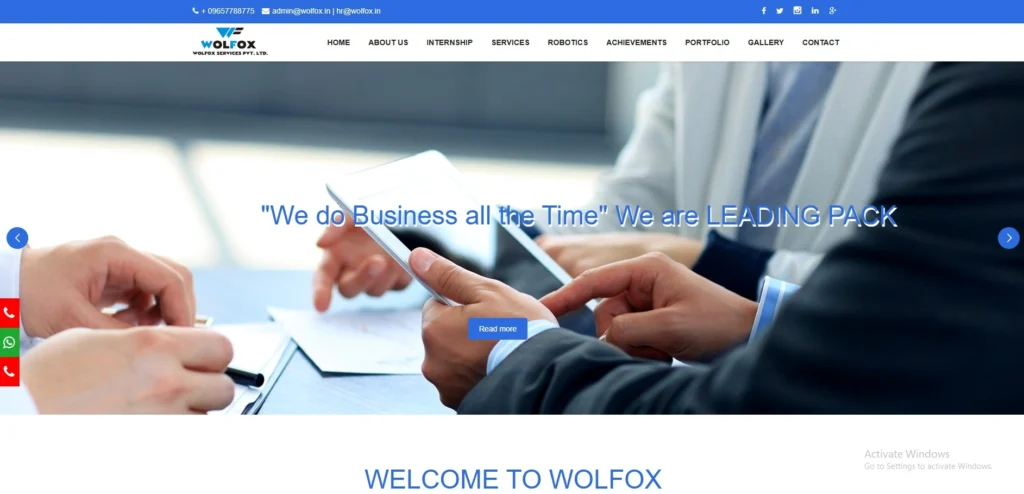 IT Company In Kolhapur-Wolfox Services Pvt. Ltd‌.