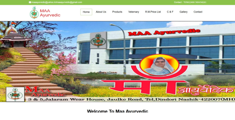 Top Pharma Company in Nashik-Maa Ayurvedic