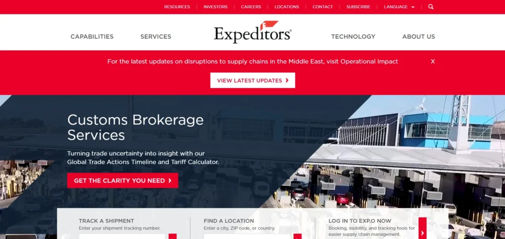 Biggest Logistics Companies in the World- Expeditors International of Washington, Inc. - Asset-Light Global Customs and Forwarding Specialist
