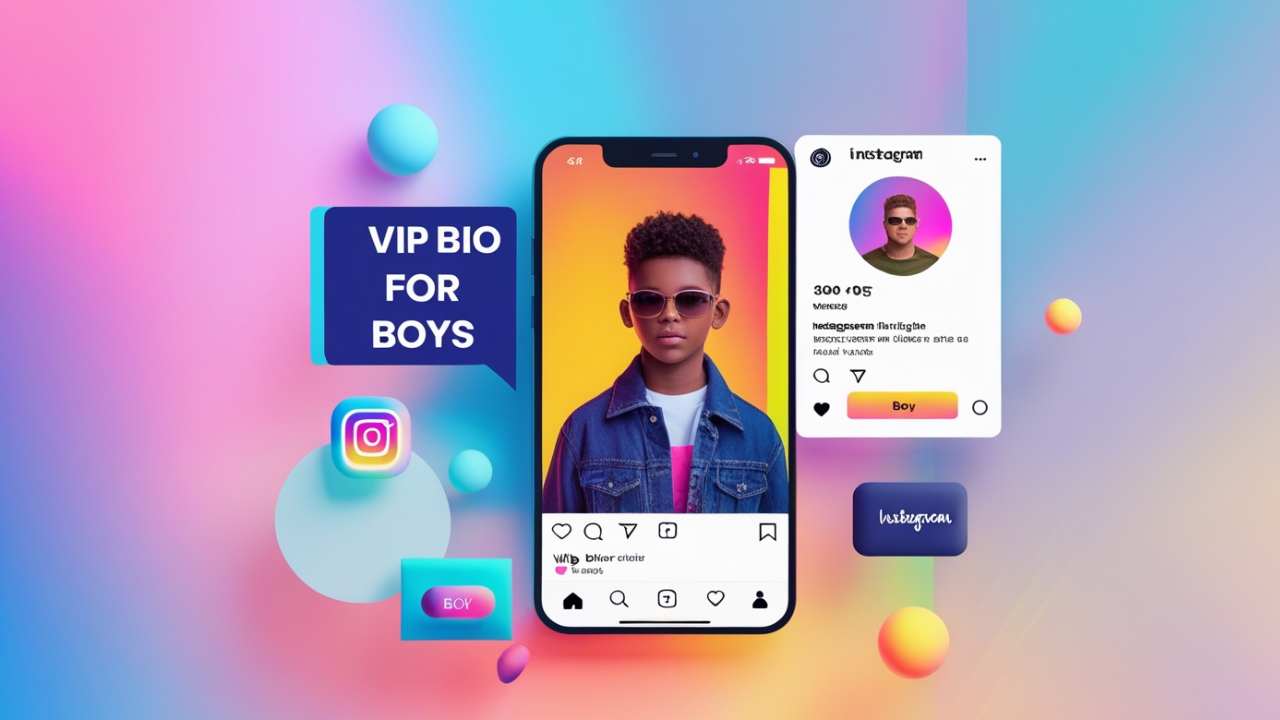 Instagram VIP Bio for Boys