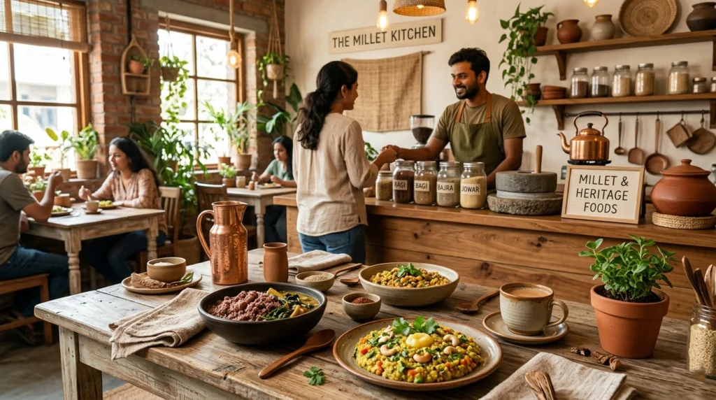 Business Idea In Hyderabad- Authentic Regional Specialty Café (Millet & Heritage Foods)