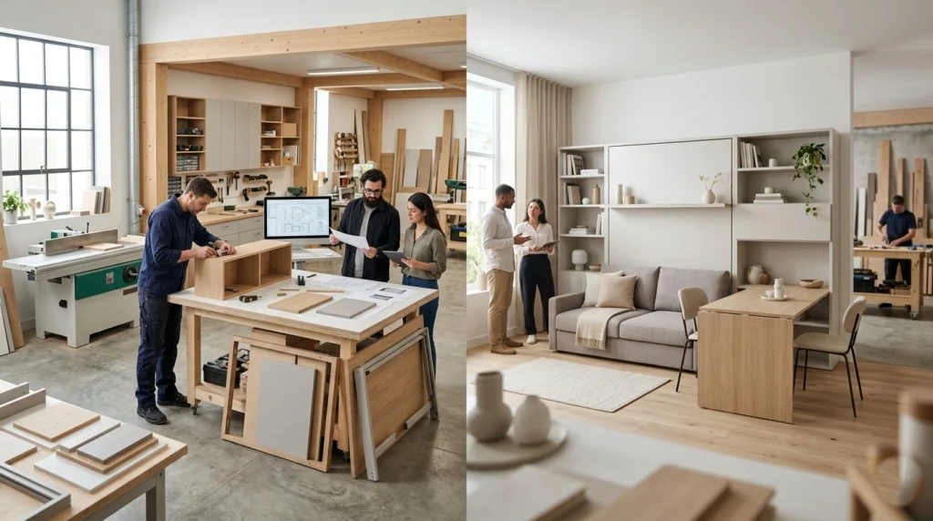 Business Idea In Hyderabad-  Custom Modular Furniture & Space-Saving Decor Manufacturing