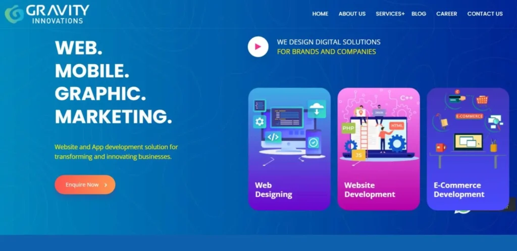 IT company in Thrissur-Gravity Innovative Solutions