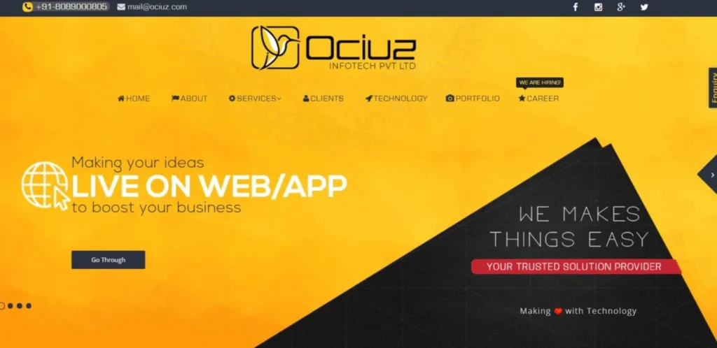  IT c​ompany in T⁠hri​ssur-Oc⁠iuz Info‌tech Pvt Ltd