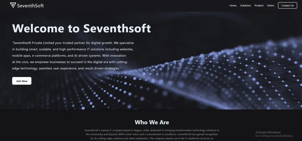 IT Company in Nagpur- SeventhSoft Private Limited