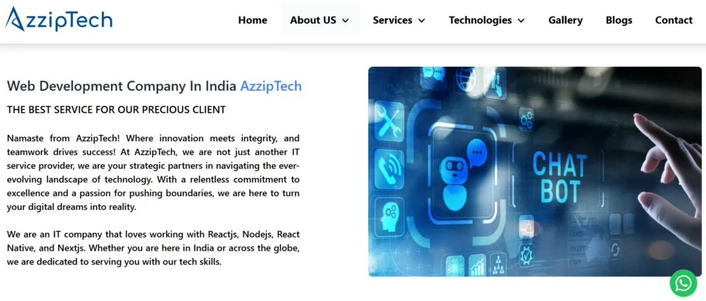 IT Company in Bhavnagar - Azziptech