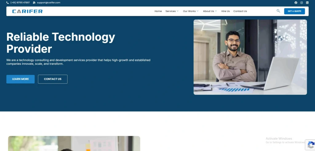  IT Company in Erode-Carifer Technologies
