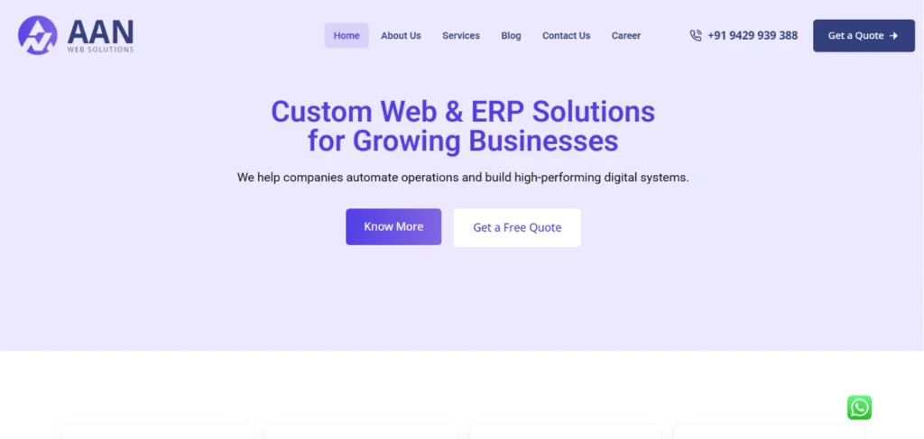 IT Company in Bhavnagar - AAN​ Web Solutions