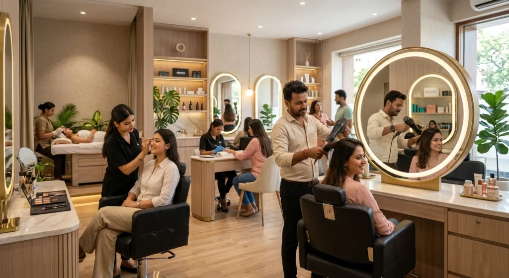 Business Idea in Bihar-  Beauty S‌alon and Grooming Center