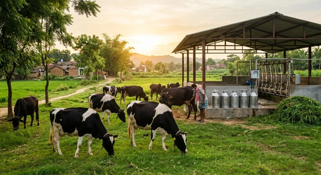 Business Idea in Bihar- Dairy Farming